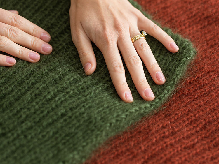 LANGYARNS Mohair Pullover Schritt 2