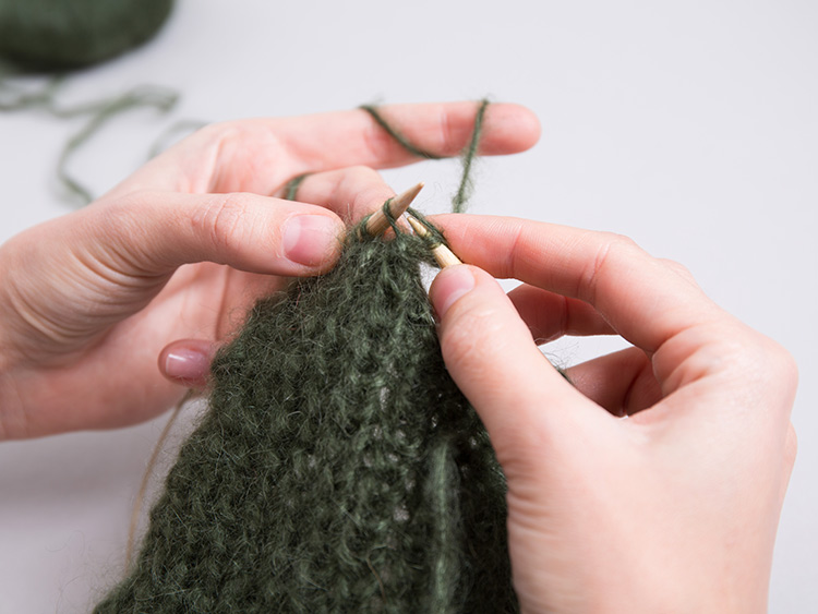 LANGYARNS Mohair Pullover Schritt 31