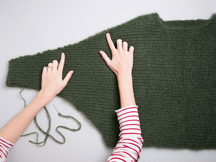 LANGYARNS Mohair Pullover Schritt 33