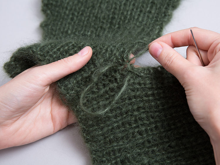 LANGYARNS Mohair Pullover Schritt 35