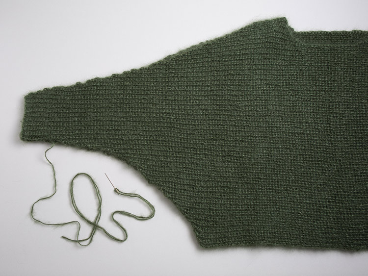 LANGYARNS Mohair Pullover Schritt 4