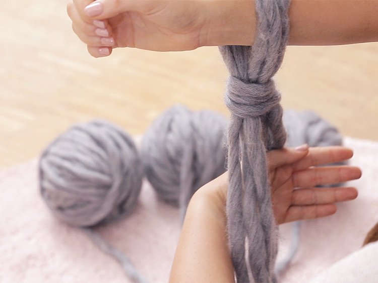 LANGYARNS XXL Decke SMILLA Schritt 5